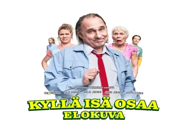 Kyllä isä osaa -elokuva pian valkokankaalla